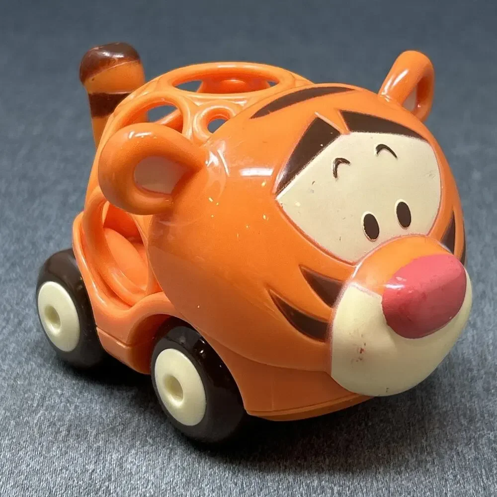 Disney Oball O'Ball Orange Tigger Baby Go Grippers Cars Developmental Toy 3.5
